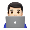 Man Technologist Emoji